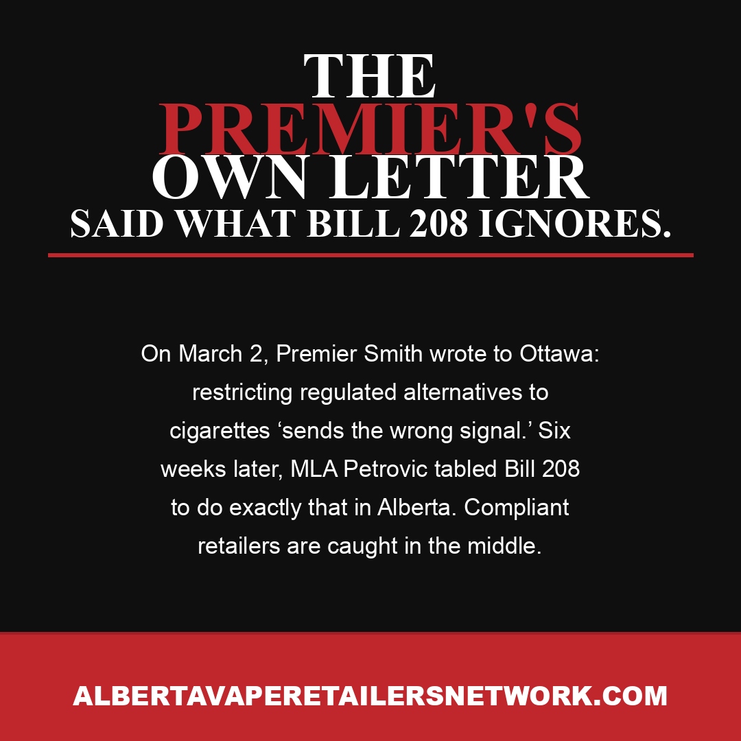 The Premier's own letter said what Bill 208 ignores